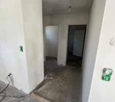 Enduit int&eacute;rieur - Entr&eacute;e