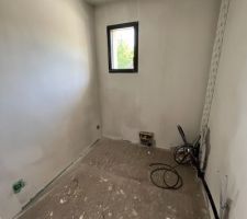 Enduit int&eacute;rieur - Buanderie