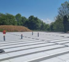 Préparation dalle plancher maison