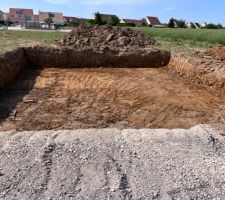 D&eacute;but du terrassement