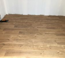 Parquet dans chambre parents