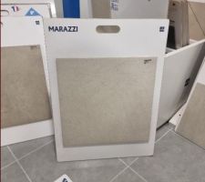 Carrelage  de la salle de bain