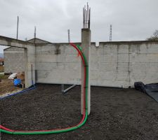 Préparations pour coulage de la dalle