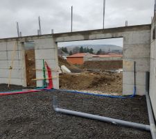 Préparations pour coulage de la dalle