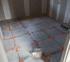 Carrelage chambre