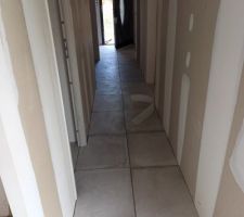 Carrelage couloir