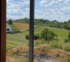 Poteau terrasse enfin terminé et posé