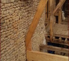 Nouvelle charpente avis sur la liaison jambe de force poutre
