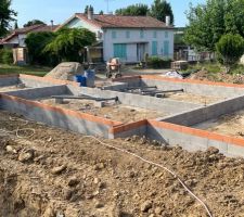 2 eme rangée parpaings