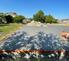Coulage dalle sur vide sanitaire