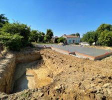 Coulage dalle sur vide sanitaire
