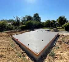 Coulage dalle sur vide sanitaire