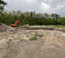 Le lotissement commence à pousser...