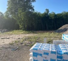 Terrain mi mai...  Nous venions de recevoir l'offre :)