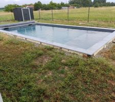 Piscine en bloc de polystyrène