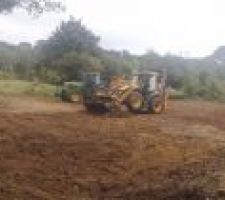 Nettoyage du terrain