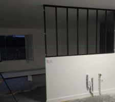 Installation de la verrière