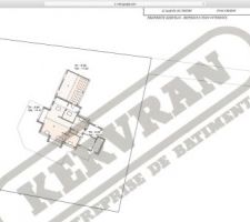 POSITION DE LA MAISON SUR LE TERRAIN