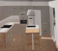 Préparation plan cuisine