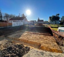 Fin du terrassement