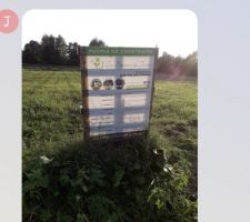 Permis de construire affiché
