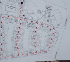 Avanc&eacute; des finitions pour la partie basse du quartier