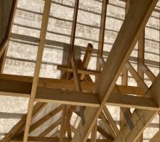 Charpente niveau garage