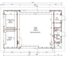 SIC - Plan du garage, permis de construire.