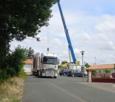 La maison est au bout d'une voie sans issue.