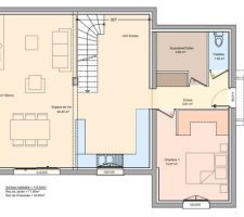 Plan du rez de chaussée