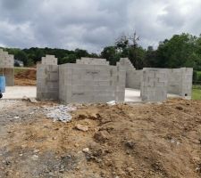 &Eacute;l&eacute;vations des murs