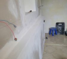 Finition  de la tête de lit