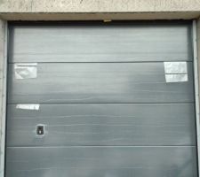 Pose porte garage