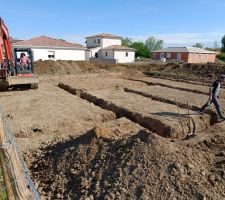 Travaux de terrassement, c'est parti !