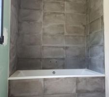 Faience baignoire