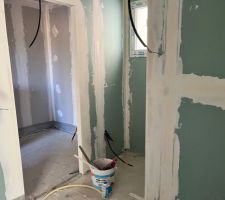 SdB et dressing en prolongement