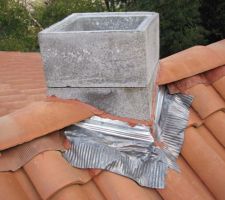 Etanch&eacute;it&eacute; de la chemin&eacute;e