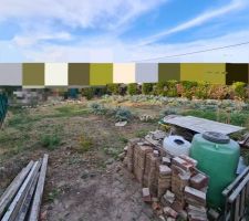 Petit terrain : 276m2