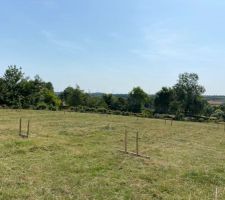 Implantation de la maison sur le terrain