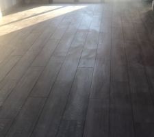 Carrelage imitation parquet