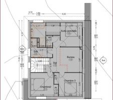 Plan intérieurs du 1ER