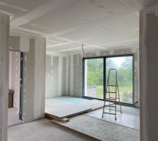 Bande &eacute;tage en cours