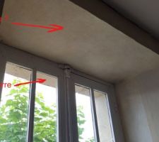 Vue int&eacute;rieure du linteau