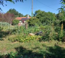 Vue potager