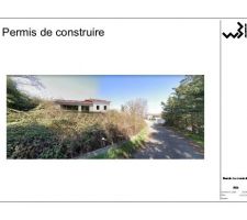 Vu de la façade de la rue