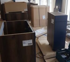 Livraison de la cuisine