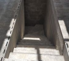 Escalier sous-sol