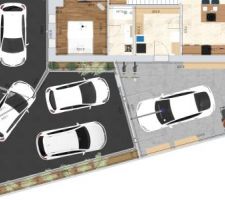 Garage 8 m de long