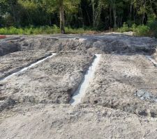 B&eacute;ton fondation, le 01/08