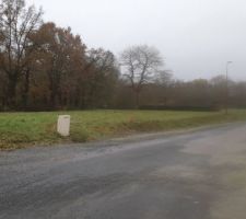 Premi&egrave;re visite du terrain